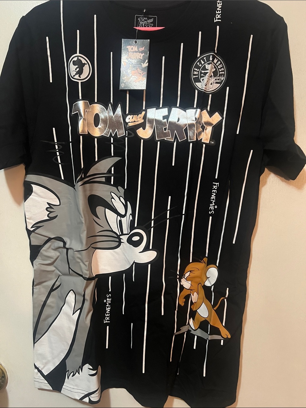 Kids Black Graphic Tee